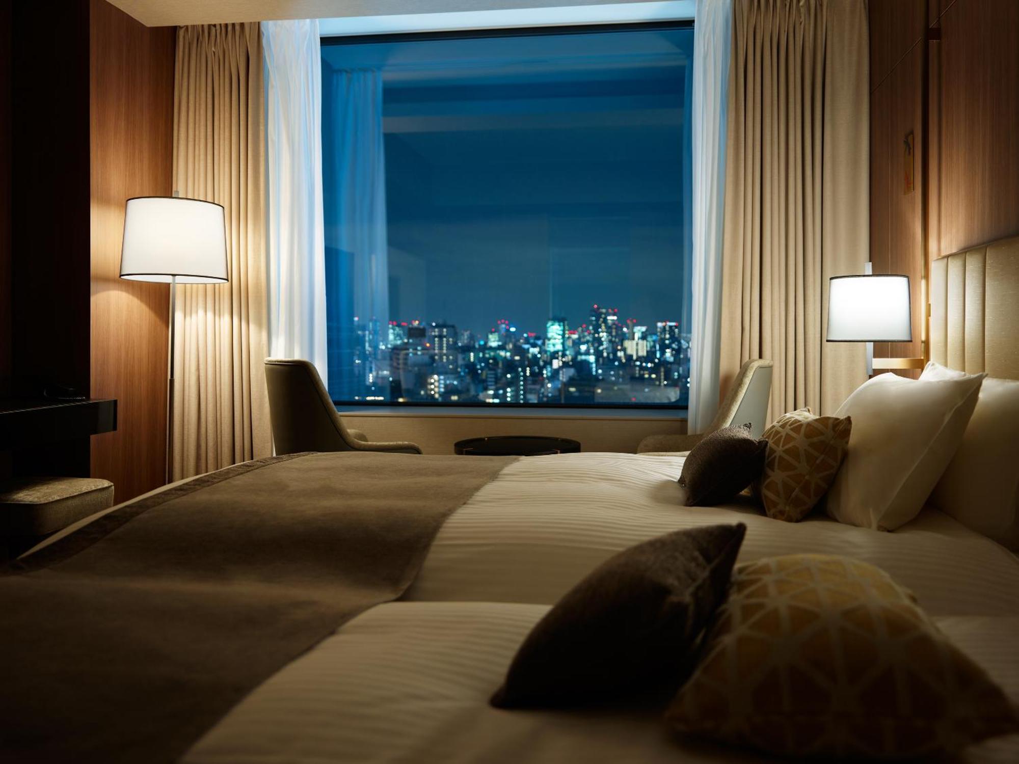 Mitsui Garden Hotel Roppongi Tokyo Premier Екстериор снимка A bedroom at the Mandarin Oriental, Tokyo