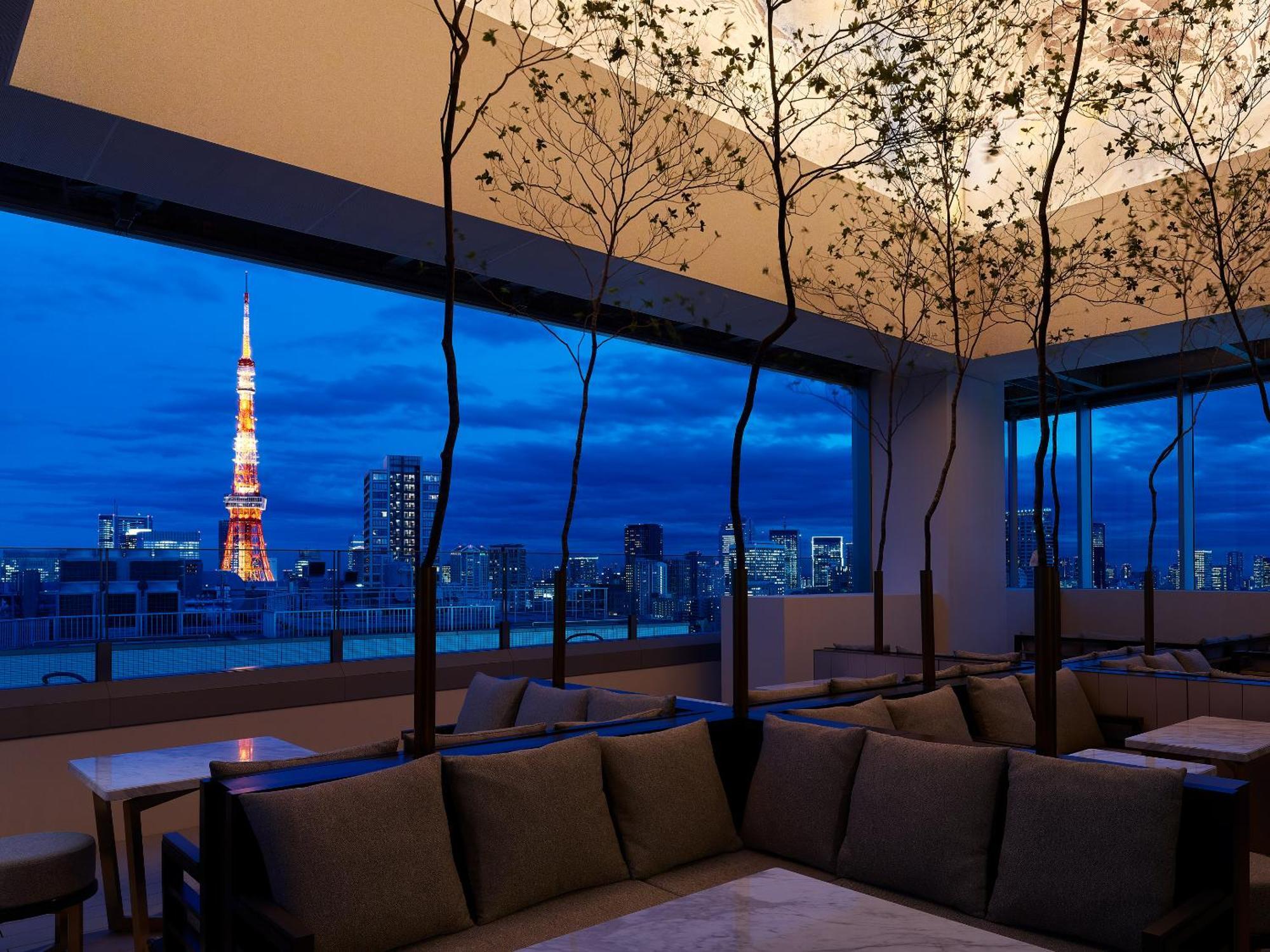 Mitsui Garden Hotel Roppongi Tokyo Premier Екстериор снимка View from the Sky Bar